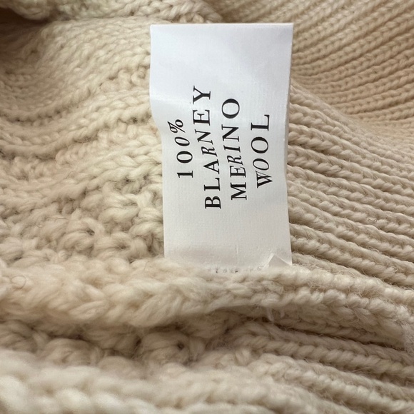 Blarney - Irish Aran Wool Sweater (M) - Picture 5 of 6